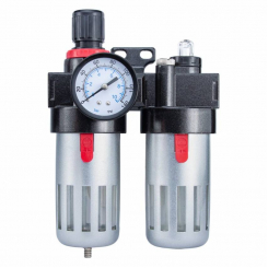 Блок підготовки повітря (фільтр, редуктор, манометр, маслозбагачувач) Sigma (7034021)