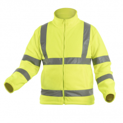 Блуза флісова сигнальна ALAND, жовта HOEGERT M HT5K376-M