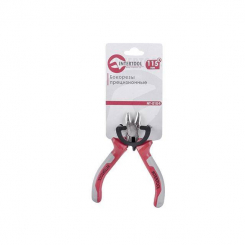 Бокорізи прецизійні комбіновані з двокомпонентними накладками на рукоятках, 115 мм INTERTOOL NT-0104