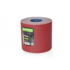 Папір шліфувальний APRO P180 рулон 200мм*50м (тканинна основа)