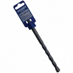 Бур SDS-Plus 12×160 мм, спіраль 4S Зенит Профи