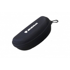 Чохол для зберігання окулярів жорсткий Sizam, на блискавці з пластиковим карабіном, розмір 17 х 8,0 х 7,5 см