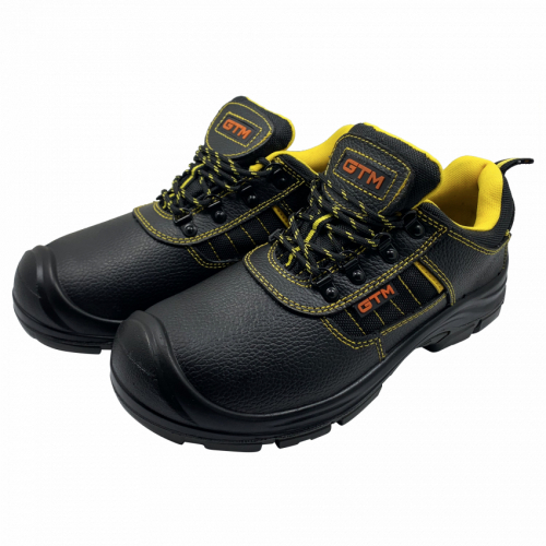 Черевики робочі з мет. носком, р.43 з жовтими вставками SM-078