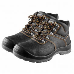 Черевики шкіряні S3 SRC, сталевий носок, сталева антивібраційна устілка, розмір 39