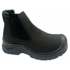 Чоботи низькі робочі з мікрофібрової замшевої шкіри YATO CHELSEA розм. 45, з поліуретановою підошвою