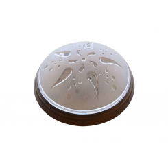 Світильник пластиковий Уфо Троянд Вітрів горіх