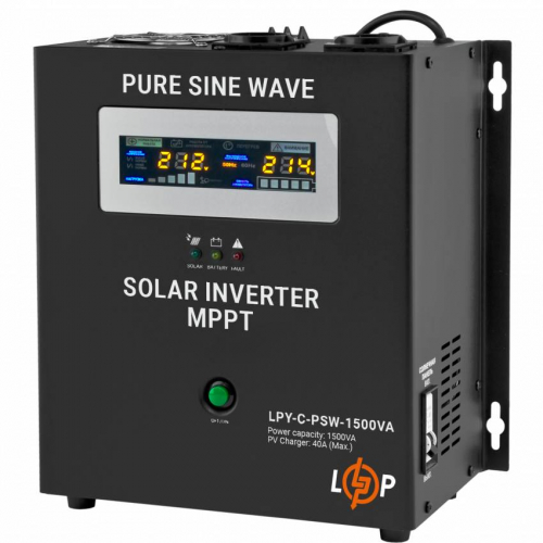 ДБЖ LogicPower LPY-С-PSW-1500VA (1050Вт) MPPT 24V