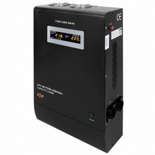 ДБЖ з правильною синусоїдою 48V LPY-W-PSW-3000VA+(2100Вт)