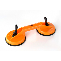 Тримач-присоска для скла та плитки подвійна 2х120мм СИЛА