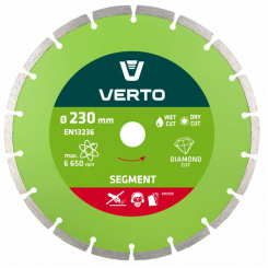 Диск алмазний, 230 x 22.2мм, сегментний