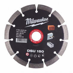 Диск алмазний MILWAUKEE DSU 150, Ø150мм