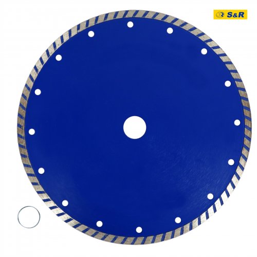Диск алмазний S&R Tempo 230 x 2.4 x 22.2 TURBO камінь