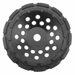 Диск алмазний шліфувальний, 125 x 22.2 x 5 мм, подвійний сегмент