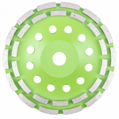 Диск діамантовий шліфувальний , 180 x 22.2 x 5 мм, подвійний сегмент