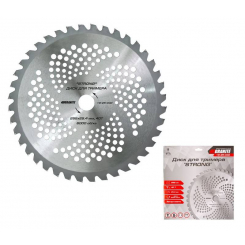 Диск для тріммера GRANITE "STRONG" 255х25.4х40Т з побідитовою напайкою загартований 19-25-040