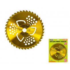 Диск для тріммера MASTERTOOL "PREDATOR" 255х25.4х40Т з побідитовою напайкою загартований 19-2004