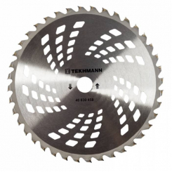 Диск до садового тримера 255х25,4 мм 40 ТВС зубців