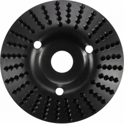 Диск-фреза шліфувальна YATO по дереву, фарбі, шпаклівці, алюмінію; Ø=125/22.2 мм, шорсткість №1