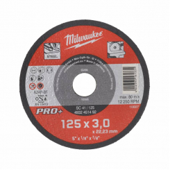 Диск відрізний MILWAUKEE, SC 41/125х3 PRO, Ø125мм