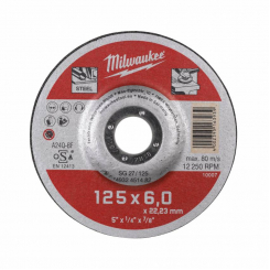 Диск зачисний MILWAUKEE, SCS 41/125х6, Ø125мм