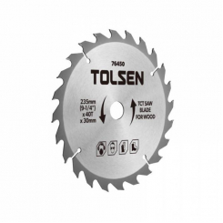 Диск пдительний з ТВС напайками по дереву 185х40Т*30мм Толсен