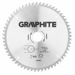 Диск пильний  216x30 мм 60z, карбід кремнію