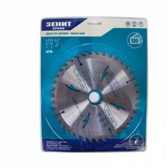 Диск пильний Зеніт Профі по дереву 200x32/30, ATB 40