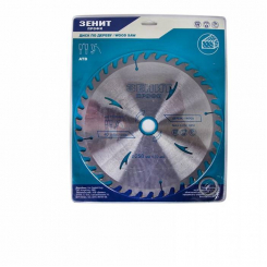 Диск пильний Зеніт Профі по дереву 250x32/30/25.4, ATB 40