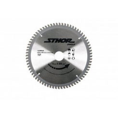 Диск пильний для алюмінію STHOR. Ø= 210/30 мм, h= 2,2 мм, 72 зуби