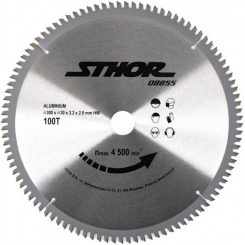 Диск пильний для алюмінію STHOR. Ø=300/30 мм, h=3,2 мм, 100 зубів