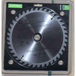 Диск пильний по дереву 200х32(30)х40Т APRO