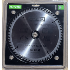 Диск пильний по дереву 200х32(30)х60Т APRO