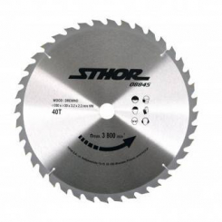 Диск пильний по дереву STHOR 350 х 30 х 3.2 мм 40 зубів (08845)