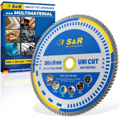 Диск пиляльний універсальний S&R UniCut Meister FWF 305х30х3,2 мм