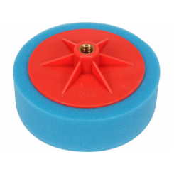 Диск полірувальний з дуже твердою губкою YATO Ø= 150 мм, h= 50 мм, різьбове кріплення М14 [60]