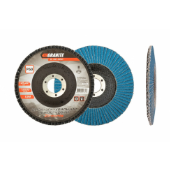 Диск шліфувальний пелюстковий конусний GRANITE ZIRCONIA Т29 зерно 60 125х22 мм 8-32-060