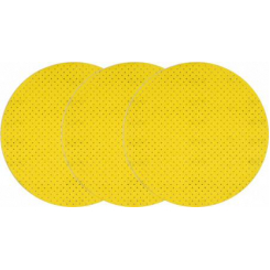 Диск шліфувальний, перфорований, на липучці, шліфувальній машині YATO: G60, Ø= 225 мм, 3 шт