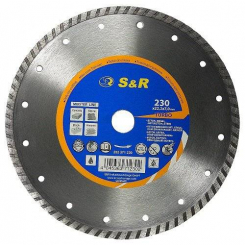 Диск відрізний алмазний S & R Meister по бетону 230 мм.