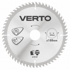 Диск відрізний, карбід кремнія, 180 x 30 мм, 60 зуб