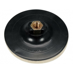 Диск з войлоком для полірування YATO Ø= 125 мм, h= 10 мм, різьбове кріплення М14