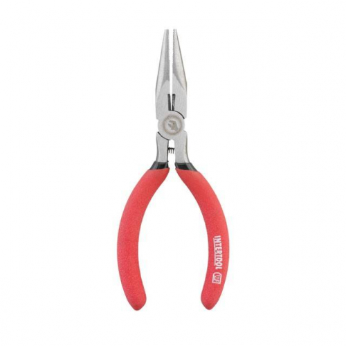Довгогубці з ізольованими рукоятками, 115 мм INTERTOOL HT-0130