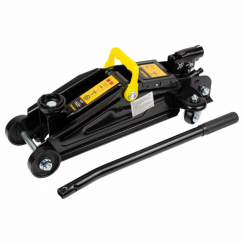 Домкрат гідравлічний підкатний 2т H 130-345мм (кейс) Sigma (6104021)