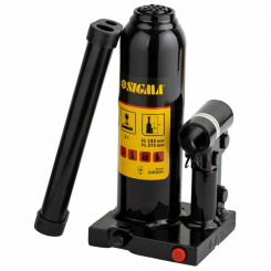 Домкрат гідравлічний пляшковий 3т H 194-372мм Sigma (6101031)