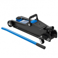 Домкрат підкатний професійний низький профіль 2 т, 90 - 340 мм HOEGERT 2 (HT8G058)