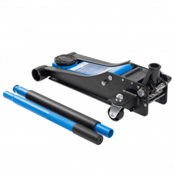 Домкрат підкатний професійний низький профіль 2 т, 90 - 430 мм HOEGERT 2 (HT8G059)