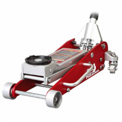 Домкрат підкатний алюмінієвий 2,5т низькопрофільний з подвійною помпою 100-460 мм TORIN T825011CL