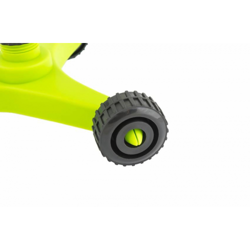 Дощователь з обертовою головкою MASTERTOOL "Вертоліт" 1/2" основа Y-типу на коліщатках 12 метрів 92-9332