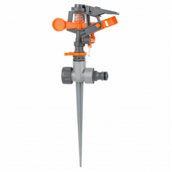 Дощувач імпульсний на металевому кілочку (пластик) FLORA (5013234)