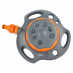 Дощувач на пластиковій базі 8-ми режимний з вимикачем FLORA (5013714)