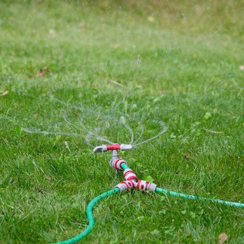 Дощувальний пристрій круговий з головкою, що обертається, на кілку, PP, ABS INTERTOOL GE-0054